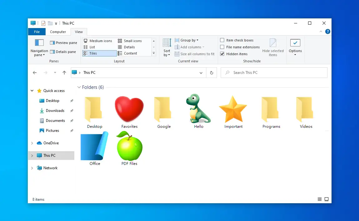Folder Icon Changer Interface - Customize Windows Folders